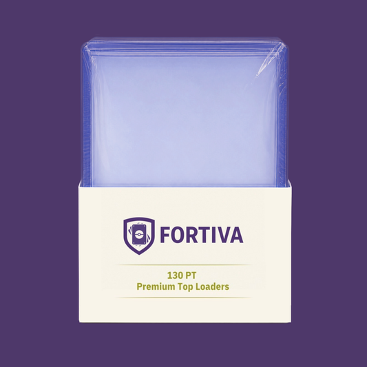 FORTIVA 130PT PREMIUM TOPLOADERS PACK OF 10